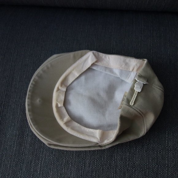 Diesel DS9 Cabbie Style Brown 100% Cotton Made in Italy Adjustable Hat Size I - Picture 8 of 16